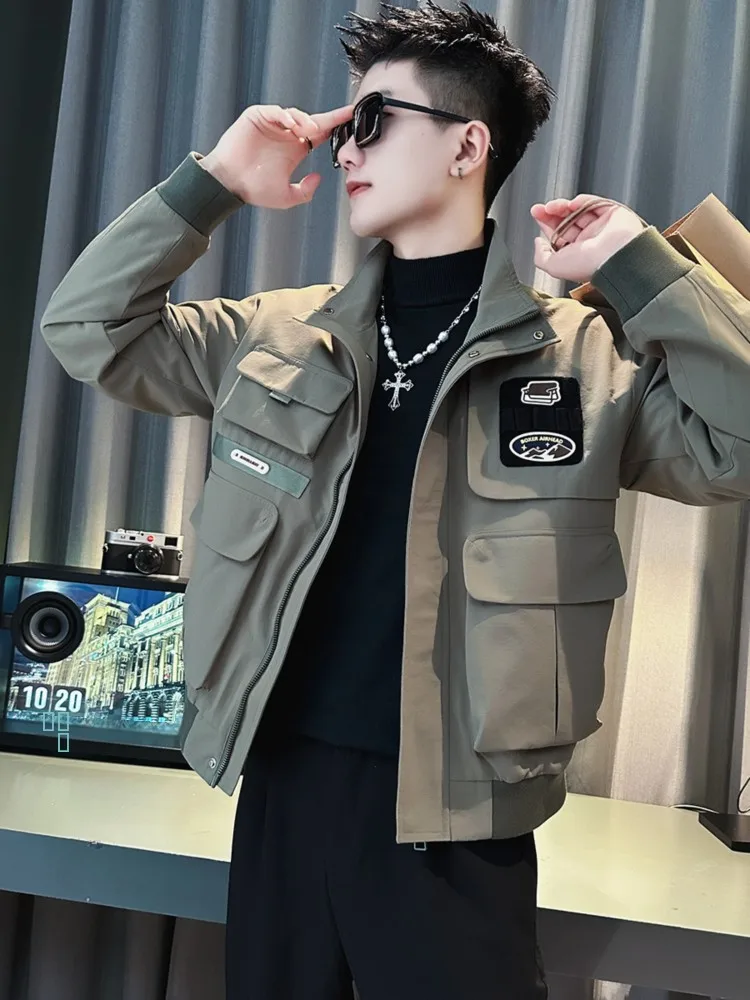 Advanced Sensation Men's Workwear Jaet Pilot Collar Top Autumn Winter New Sle Haome Outerwear Long Sve Regular Length
Advanced Sensation Men's Workwear Jaet Pilot Collar Top Autumn Winter New Sle Haome Outerwear Long Sve Regular Length