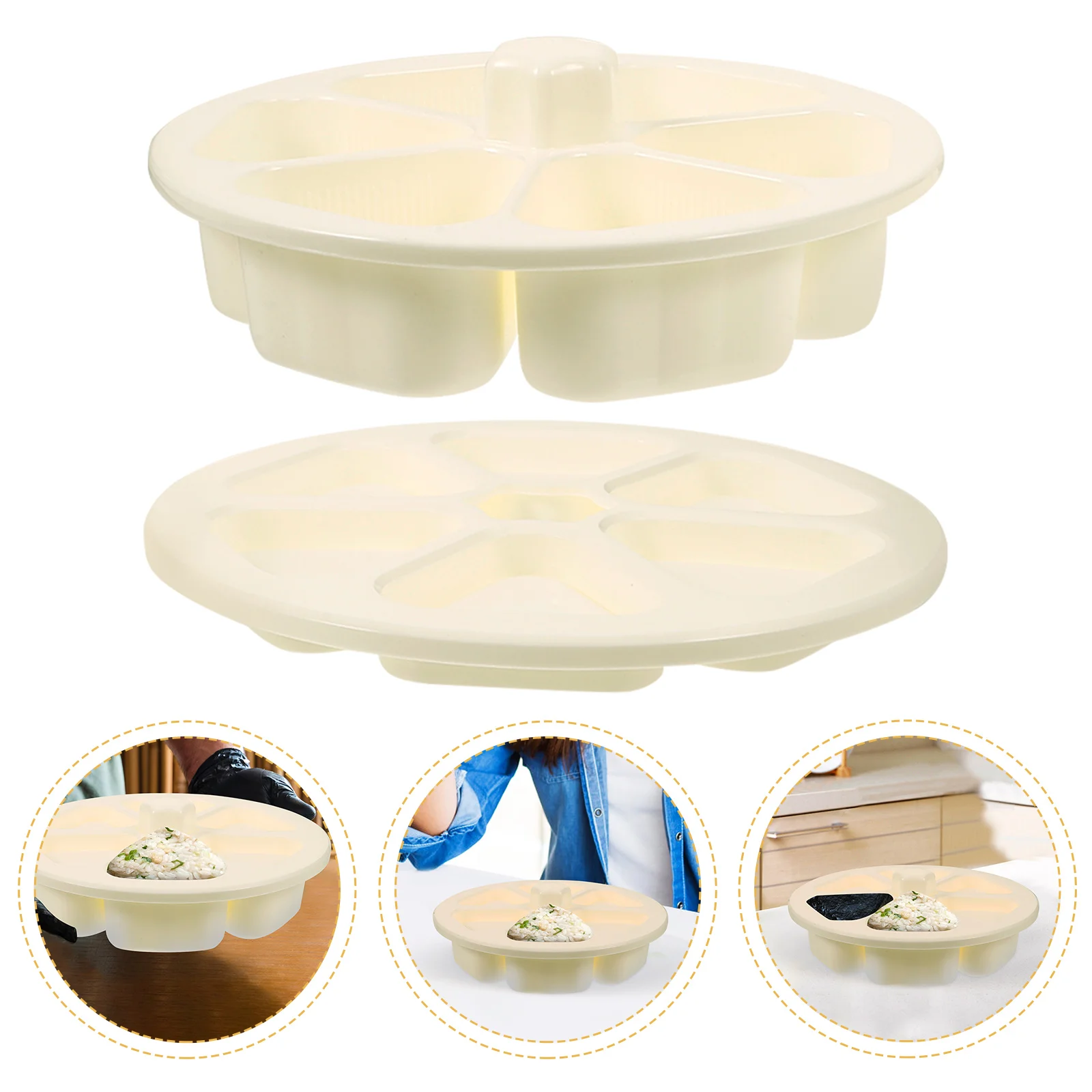 Rice Ball Mold Sushi Making Tool Triangle Food Molds Shaper Mould Cooking Steamed Vermicelli Roll Maker
Rice Ball Mold Sushi Making Tool Triangle Food Molds Shaper Mould Cooking Steamed Vermicelli Roll Maker