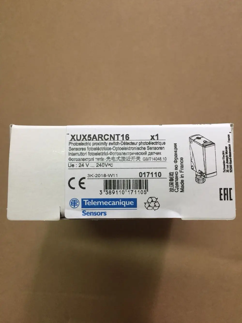 XUX5ARCNT16, XUX5APANT16 Агент фотоэлектрического датчика Поддельный один штраф Десять
XUX5ARCNT16, XUX5APANT16 Агент фотоэлектрического датчика Поддельный один штраф Десять