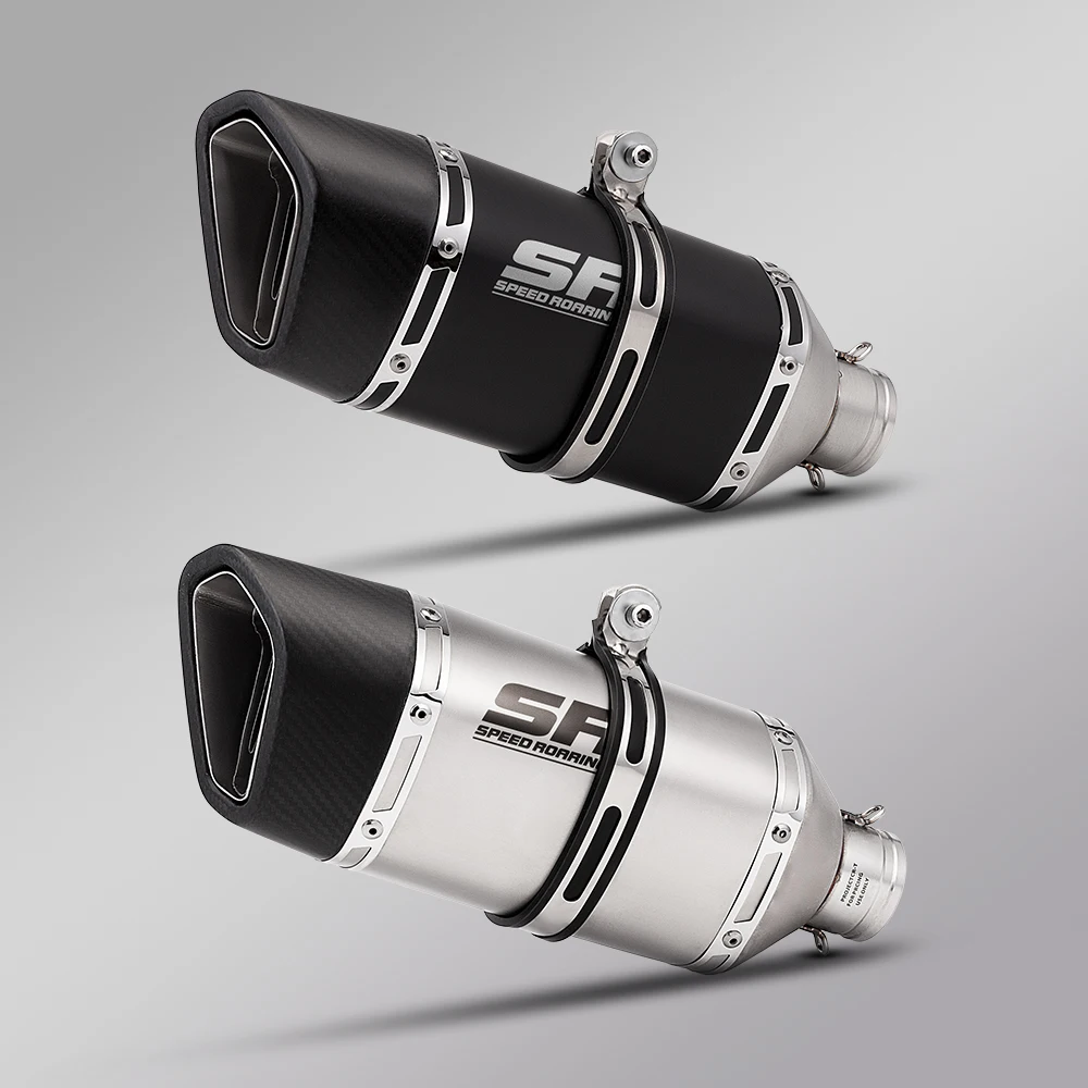 Universal Motorcycle Slip On Exhaust Muffler With DB Killer For FZ6N R1 GSXR1000 Z750 Z800 Z900 R3 370mm 470mm 570mm
Universal Motorcycle Slip On Exhaust Muffler With DB Killer For FZ6N R1 GSXR1000 Z750 Z800 Z900 R3 370mm 470mm 570mm