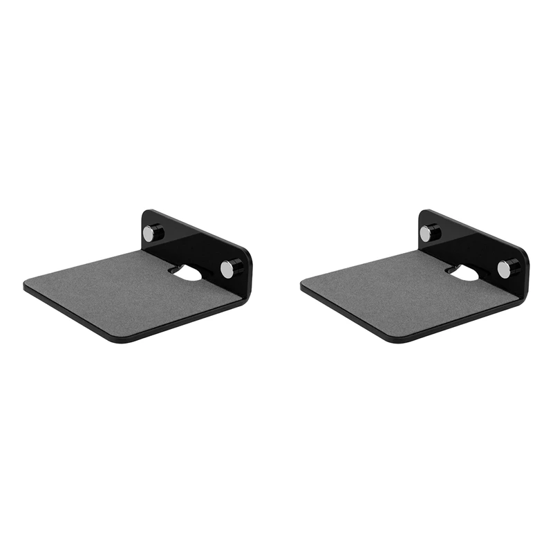 T82C Hot Sale-2X Wall Mounted Holder Multifunctional Portable Speaker Wall Shelf For Webcam Cell Phones Router Speaker Black
T82C Hot Sale-2X Wall Mounted Holder Multifunctional Portable Speaker Wall Shelf For Webcam Cell Phones Router Speaker Black