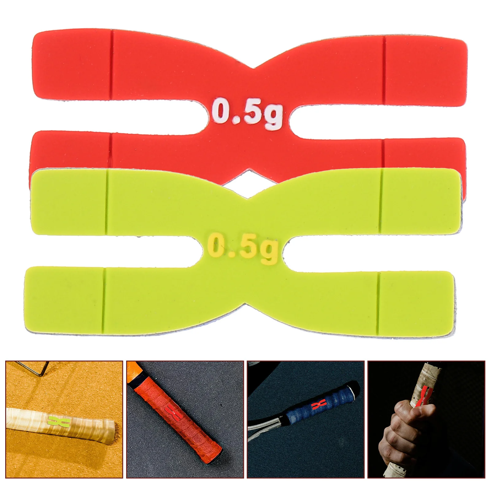 2Pcs Silicone Pad for Tennis Racket H Shaped Weighted Plate 0.5g Enhance Stability Increase Power Adjust Balance Stylish Black
2Pcs Silicone Pad for Tennis Racket H Shaped Weighted Plate 0.5g Enhance Stability Increase Power Adjust Balance Stylish Black