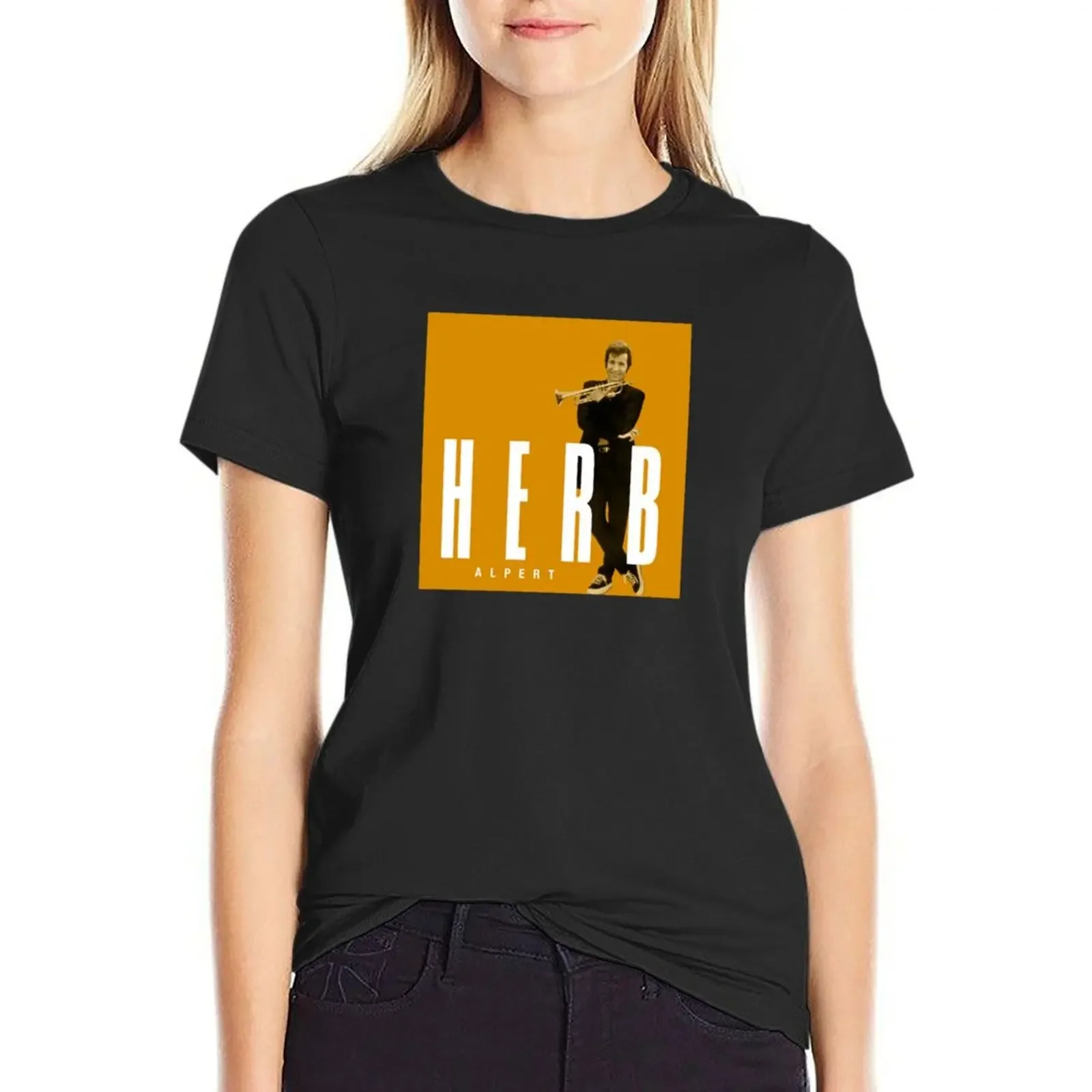 Herb Alpert T-Shirt animal prinfor plus sizes customizeds fashion woman blouse 2025
Herb Alpert T-Shirt animal prinfor plus sizes customizeds fashion woman blouse 2025