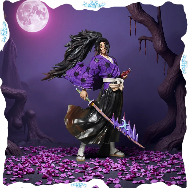 NEW Kokushibo Statue Demon Slayer Anime Figure 24cm Standing Posture Anime Merchandise Desktop Decor Collectible Ornament Gifts
NEW Kokushibo Statue Demon Slayer Anime Figure 24cm Standing Posture Anime Merchandise Desktop Decor Collectible Ornament Gifts