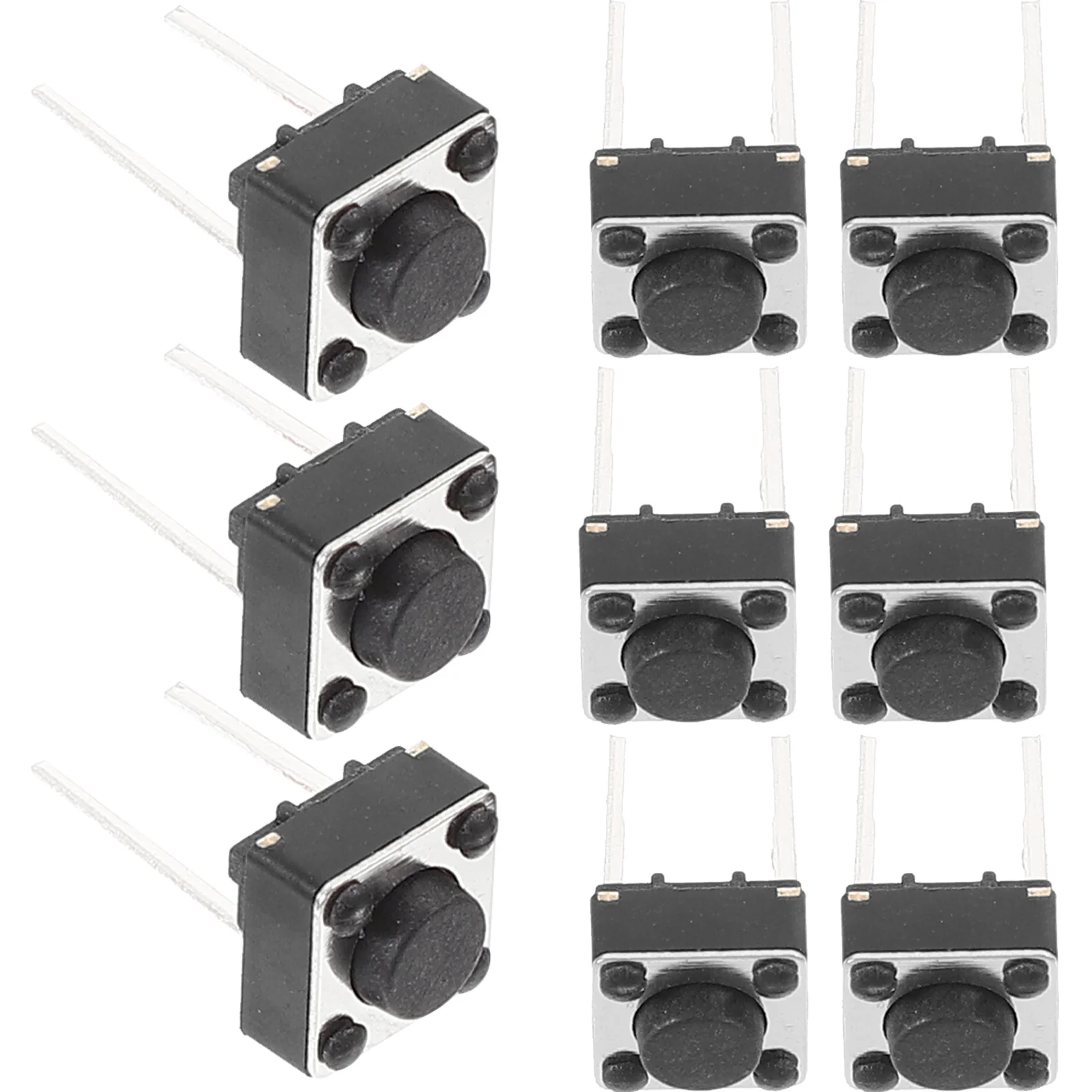 100 Pcs Micro Switch 6*6*43/5/7mm Two-pin Tact Push Button for Breadboard Momentary Joystick PCB Plastic Tactile
100 Pcs Micro Switch 6*6*43/5/7mm Two-pin Tact Push Button for Breadboard Momentary Joystick PCB Plastic Tactile