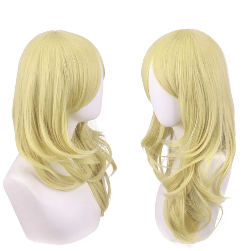 Synthetic Blonde Long Wig Anime Cosplay Hair for Women Heat Resistant Fiber Costume Party Daily Use
Synthetic Blonde Long Wig Anime Cosplay Hair for Women Heat Resistant Fiber Costume Party Daily Use