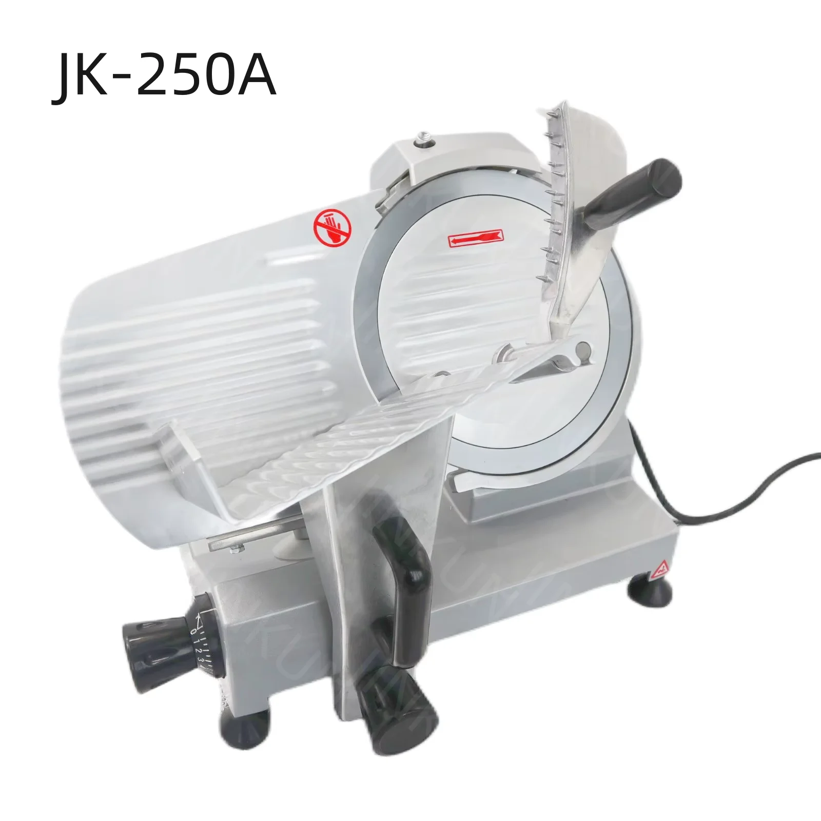 9.84in Carbon Steel Blade 240W Commercial Semi-Automatic Meat Slicer -250A 0.1-12mm Slice Thickness Frozen Meat Slicer
9.84in Carbon Steel Blade 240W Commercial Semi-Automatic Meat Slicer -250A 0.1-12mm Slice Thickness Frozen Meat Slicer