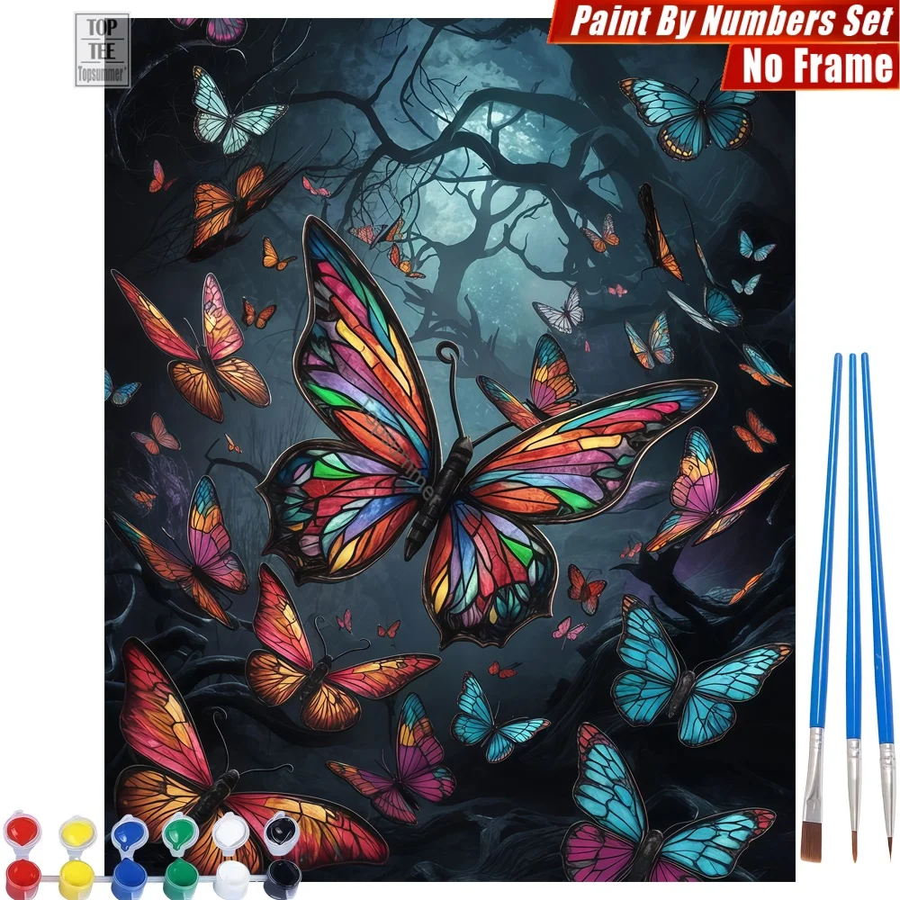 Colorful Butterflies Forest DIY Digital Oil Paints Kit - Butterflies Forest Dreamy Family Activities Birthday Gift For Boyfriend
Colorful Butterflies Forest DIY Digital Oil Paints Kit - Butterflies Forest Dreamy Family Activities Birthday Gift For Boyfriend