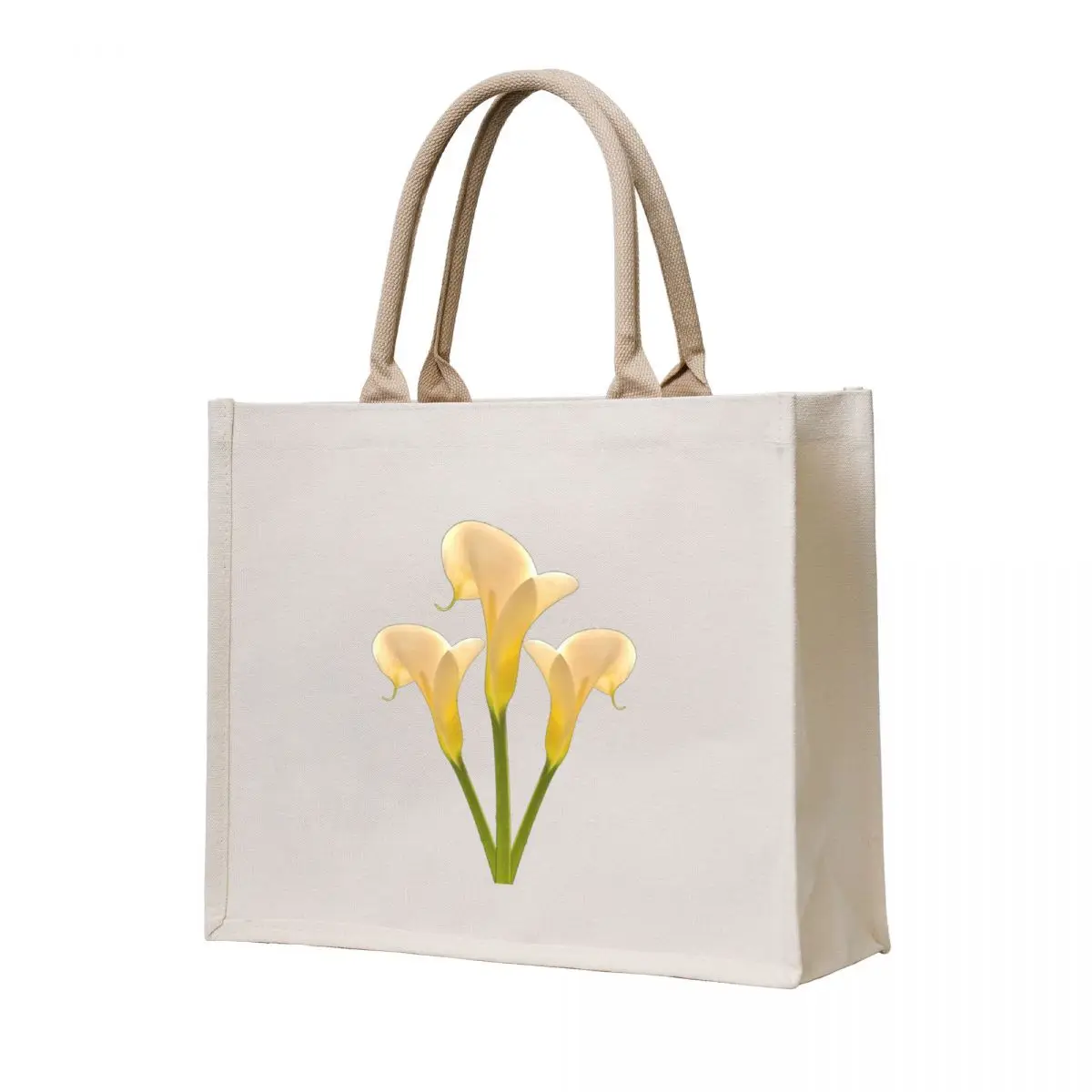 White calla lilies flower bouquet Tote Bag hand bag ladies supermarket folding bag hand Lady bags
White calla lilies flower bouquet Tote Bag hand bag ladies supermarket folding bag hand Lady bags