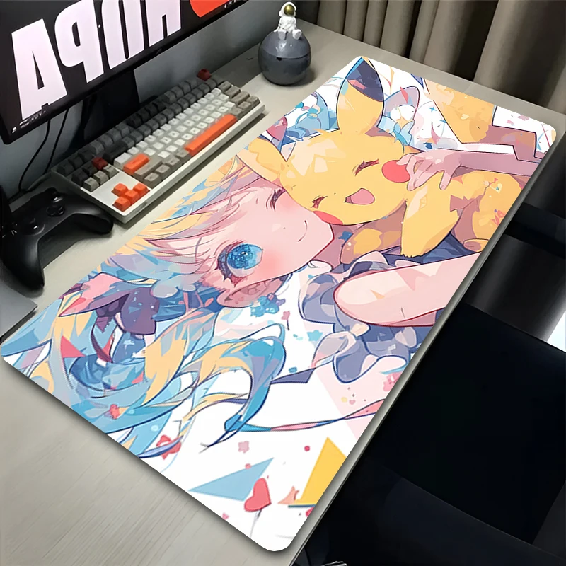Mouse pad P-Pikachu large Gaming Desk Mat Computer Keyboard desk pad Mats Non-slip rubber Game player PC carpet Mousepads XL XXL
Mouse pad P-Pikachu large Gaming Desk Mat Computer Keyboard desk pad Mats Non-slip rubber Game player PC carpet Mousepads XL XXL