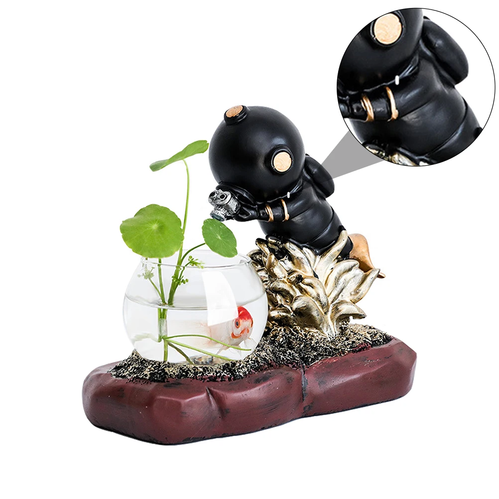 Astronaut Vase Desk Glass Hydroponic Flower Pot Decor Realistic Resin Design Planter Modular St Succulents nament Home
Astronaut Vase Desk Glass Hydroponic Flower Pot Decor Realistic Resin Design Planter Modular St Succulents nament Home