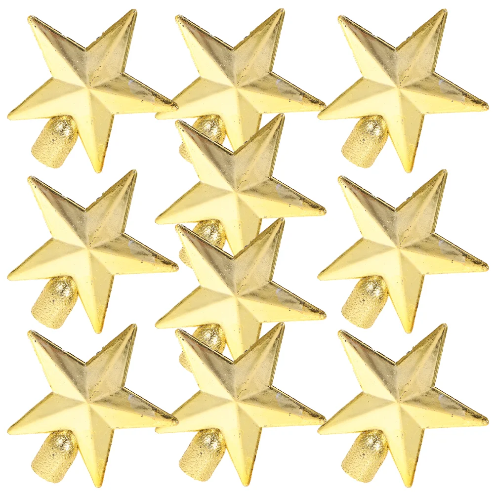 10 Pcs Mini Christmas Tree Top Star Ornament Table Hat Decoration Plastic Decorations Topper Trees
10 Pcs Mini Christmas Tree Top Star Ornament Table Hat Decoration Plastic Decorations Topper Trees