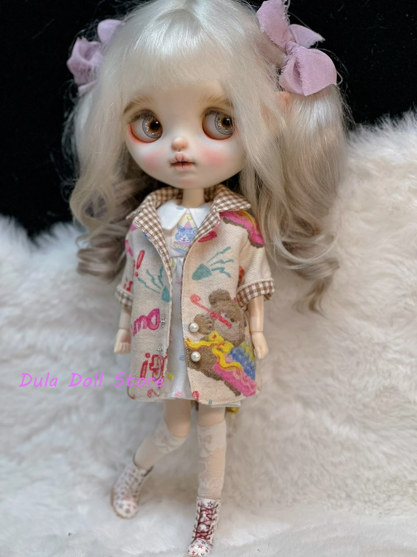 Кукла Dula Одежда Платье зима-осень Повседневная куртка цвета чая с молоком Blythe ob24 ob22 Azone Licca ICY JerryB 1/6 Bjd Doll
Кукла Dula Одежда Платье зима-осень Повседневная куртка цвета чая с молоком Blythe ob24 ob22 Azone Licca ICY JerryB 1/6 Bjd Doll