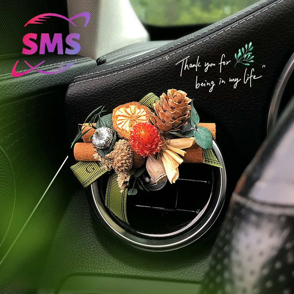 Creative handmade plant dried flowers fragrance Car air conditioning port decoration Car diffuser perfume High-end girl gift
Creative handmade plant dried flowers fragrance Car air conditioning port decoration Car diffuser perfume High-end girl gift
