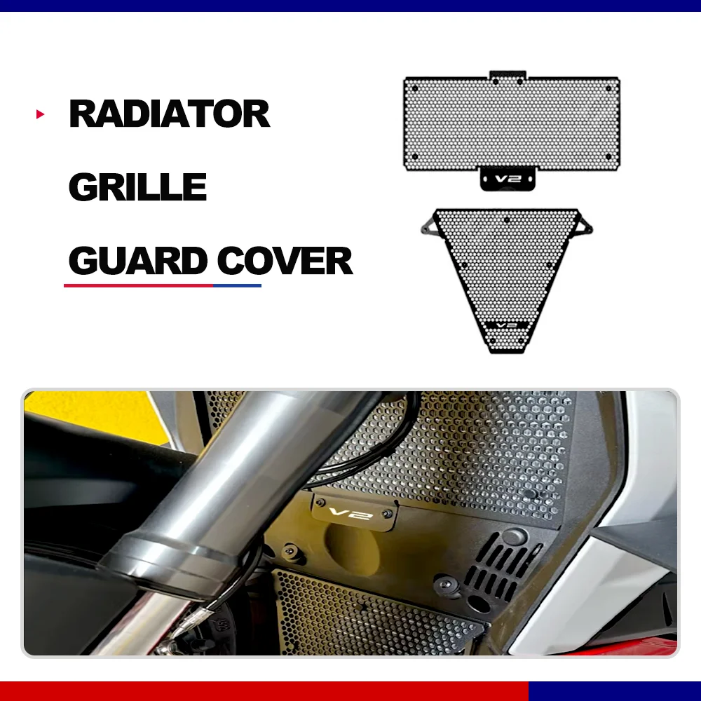Motorcycle CNC Upper Lower Radiator Guards Grille Grill Cover Oil Cooled Guard Protector For Ducati Streetfighter V2 2022 2023
Motorcycle CNC Upper Lower Radiator Guards Grille Grill Cover Oil Cooled Guard Protector For Ducati Streetfighter V2 2022 2023