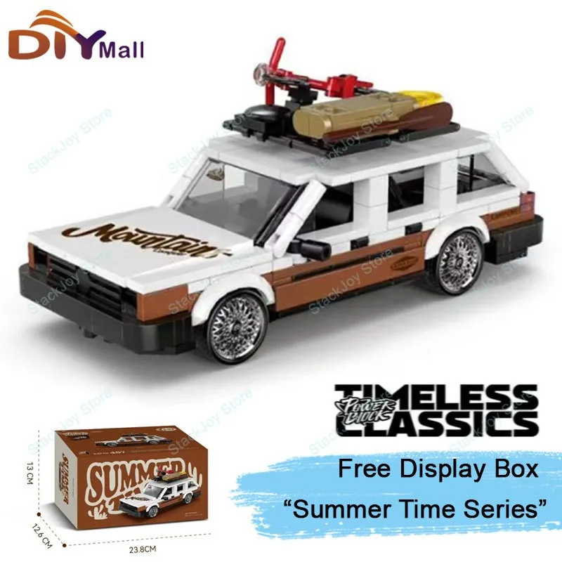 MOC Retro Sedans Classic Station Wagon Car Building Blocks Speed Champion Vehicle Display Box Garage Assembly Toy Kid Adult Gift
MOC Retro Sedans Classic Station Wagon Car Building Blocks Speed Champion Vehicle Display Box Garage Assembly Toy Kid Adult Gift