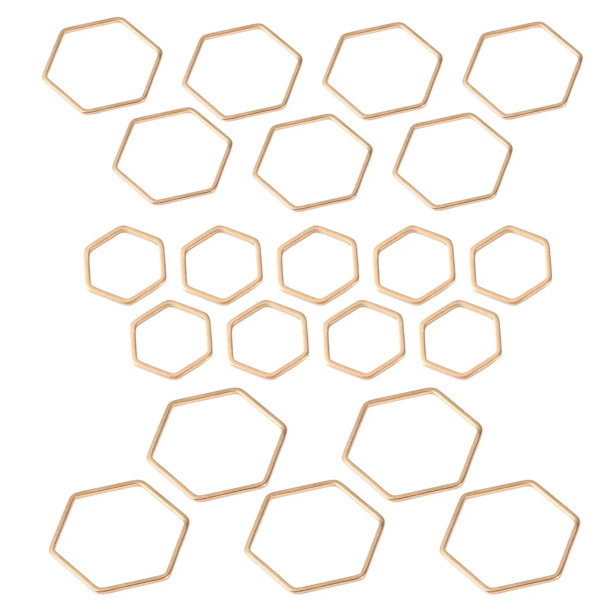 30Pcs Hexagonal Stainless Steel Pendants Charms DIY Jewelry Making Accessory Necklace Bracelet Keychain Unique Metal Jewelry
30Pcs Hexagonal Stainless Steel Pendants Charms DIY Jewelry Making Accessory Necklace Bracelet Keychain Unique Metal Jewelry