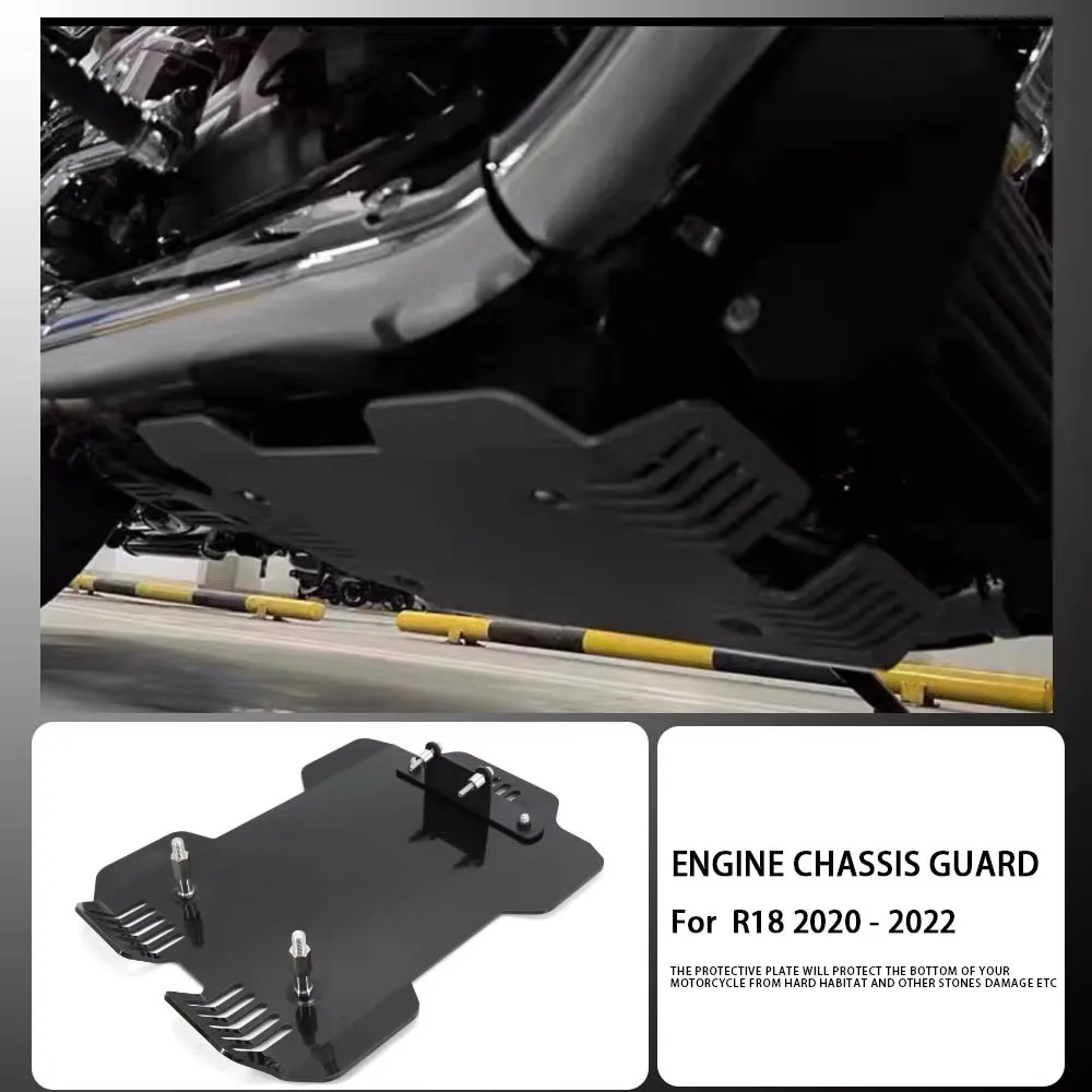 New Motorcycle Accessories R18 2020 2021 2022 Black Engine Chassis Protection Cover Under Guard Skid For BMW R 18 r18
New Motorcycle Accessories R18 2020 2021 2022 Black Engine Chassis Protection Cover Under Guard Skid For BMW R 18 r18