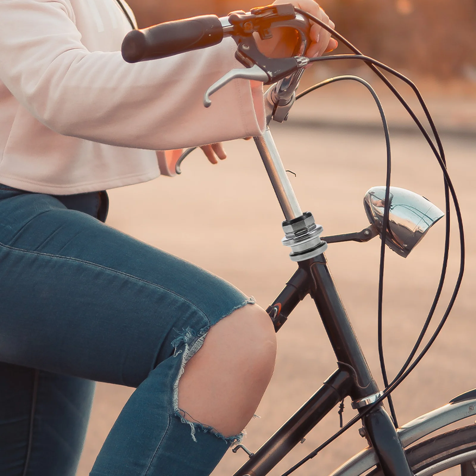 Electric Bike Headset Steel Stable Front Fork Bowl Set Bicycle Bearing Tapered Stack Headset Bike Accessory Reliable Control
Electric Bike Headset Steel Stable Front Fork Bowl Set Bicycle Bearing Tapered Stack Headset Bike Accessory Reliable Control