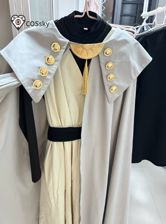 In stock Qifrey Anime Witch Hat Atelier Cosplay Costume S-XXL】Qifrey Wig Cloak dress Halloween Carnival woman man Plus Size
In stock Qifrey Anime Witch Hat Atelier Cosplay Costume S-XXL】Qifrey Wig Cloak dress Halloween Carnival woman man Plus Size