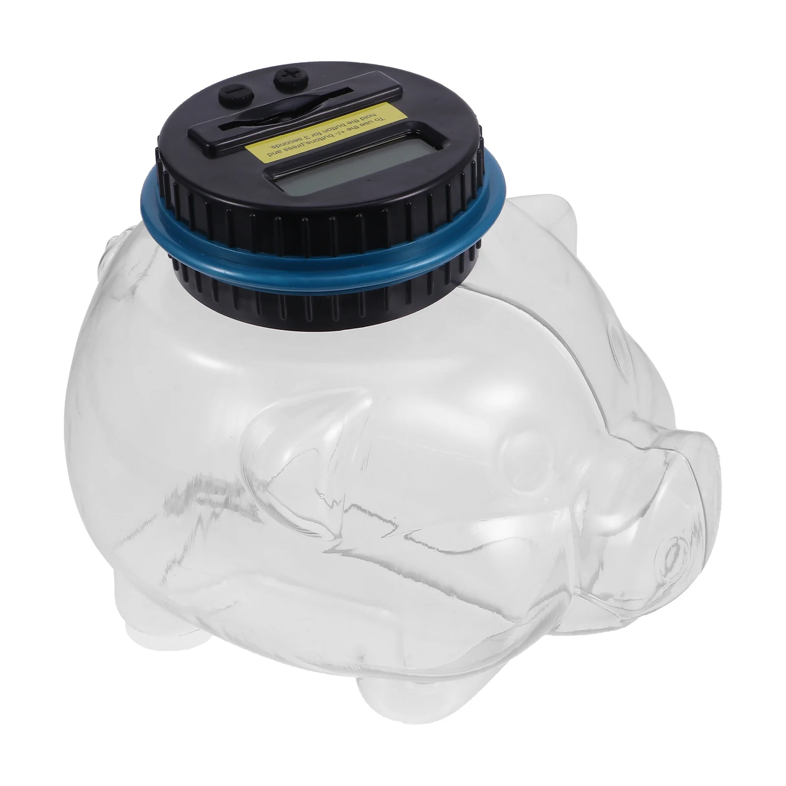Digital Coin Bank Savings Jar Counting Money Container Transparent Piggy Bank Automatic Lcd Display Twist-Off Lid For
Digital Coin Bank Savings Jar Counting Money Container Transparent Piggy Bank Automatic Lcd Display Twist-Off Lid For