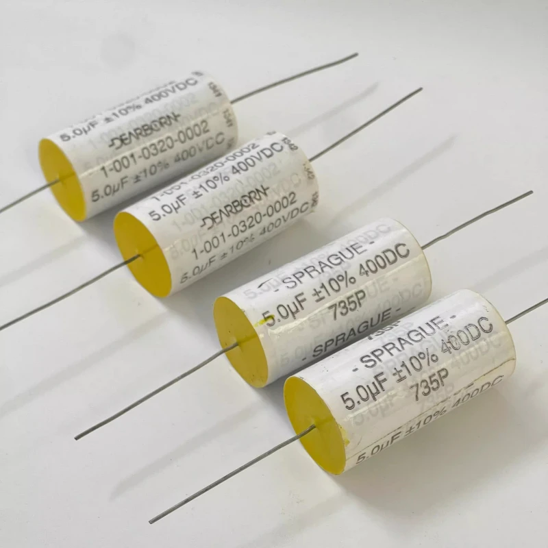 2PCS/LOT 735P 5UF 400V Copper Foot Coupled Frequency Divider Thin Film Capacitor
2PCS/LOT 735P 5UF 400V Copper Foot Coupled Frequency Divider Thin Film Capacitor