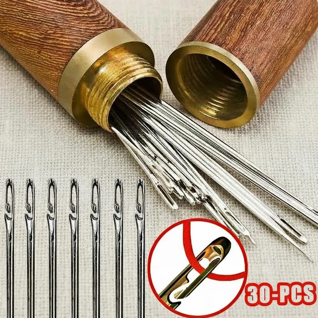 30pcs Blind Sewing Needle Elderly Friendly Stainless Steel Quick Automatic Self Threading Needle Stitching Pins DIY Punch Needle Threader For Hand Sewing Craft knitting needles crochet needle crochet set crochet hook crochet kit crochet hook set crochet
30pcs Blind Sewing Needle Elderly Friendly Stainless Steel Quick Automatic Self Threading Needle Stitching Pins DIY Punch Needle Threader For Hand Sewing Craft knitting needles crochet needle crochet set crochet hook crochet kit crochet hook set crochet