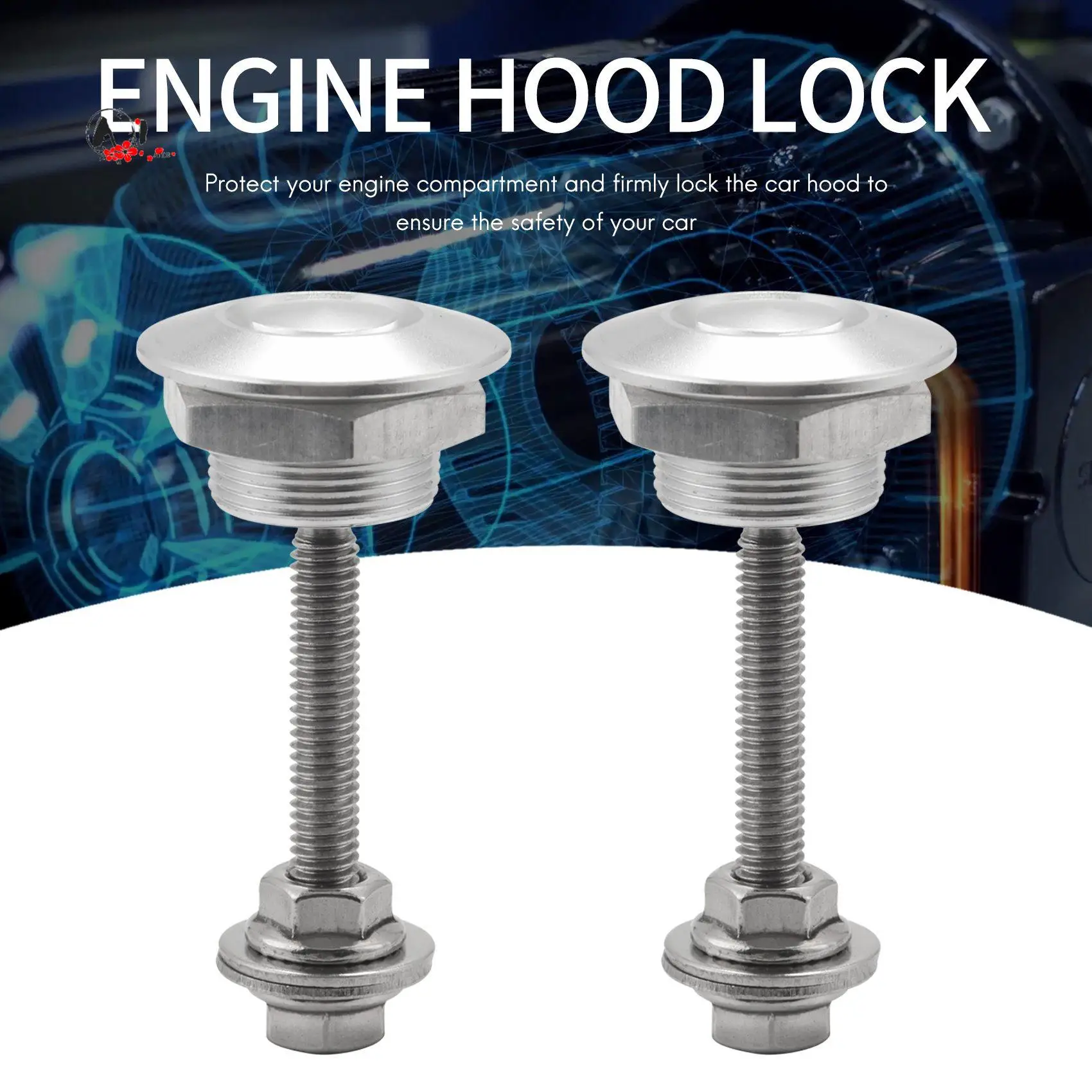 A10E-4X Quick Release Push Hood Latch Button Car Pin Bonnet Lock Bumper Clip Latches
A10E-4X Quick Release Push Hood Latch Button Car Pin Bonnet Lock Bumper Clip Latches
