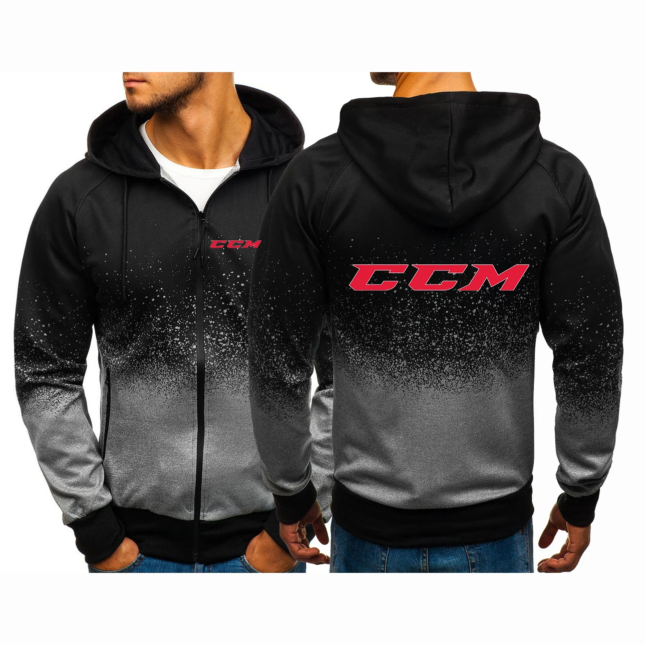 2023 Autumn Winter Men's HipHop Harajuku Style Gradient Color Hooded Fleece Sweatshirts CCM Printed Zipper Jacket Hoodies
2023 Autumn Winter Men's HipHop Harajuku Style Gradient Color Hooded Fleece Sweatshirts CCM Printed Zipper Jacket Hoodies
