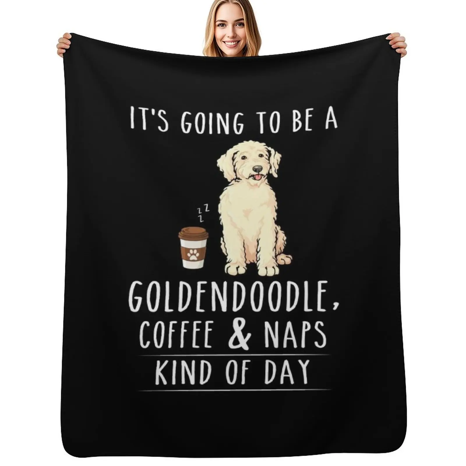 Copy of Goldendoodle, Coffee and Naps Funny Throw Blanket Flannel Fleece Soft Warm Throw Blanket
Copy of Goldendoodle, Coffee and Naps Funny Throw Blanket Flannel Fleece Soft Warm Throw Blanket