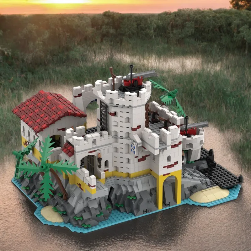 805 шт. MOC Eldorado Fortress Офис губернатора Расширение Пиратский замок Модель модульного дизайна Строительные блоки DIY Игрушки Подарок
805 шт. MOC Eldorado Fortress Офис губернатора Расширение Пиратский замок Модель модульного дизайна Строительные блоки DIY Игрушки Подарок