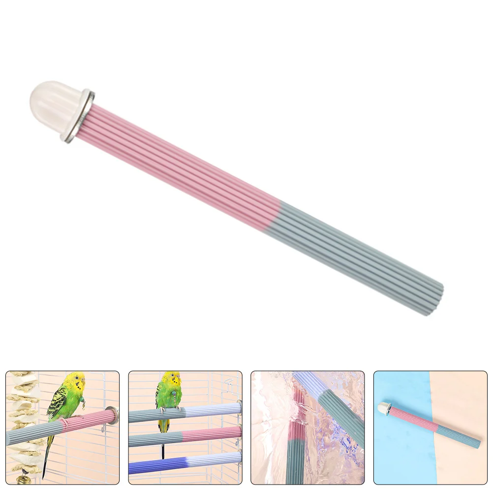 Silicone Parrot Perch Stand Anti-Slip Bird Standing Bar for Cockatiels Parakeets Large Birds Cage Accessories Plaything
Silicone Parrot Perch Stand Anti-Slip Bird Standing Bar for Cockatiels Parakeets Large Birds Cage Accessories Plaything