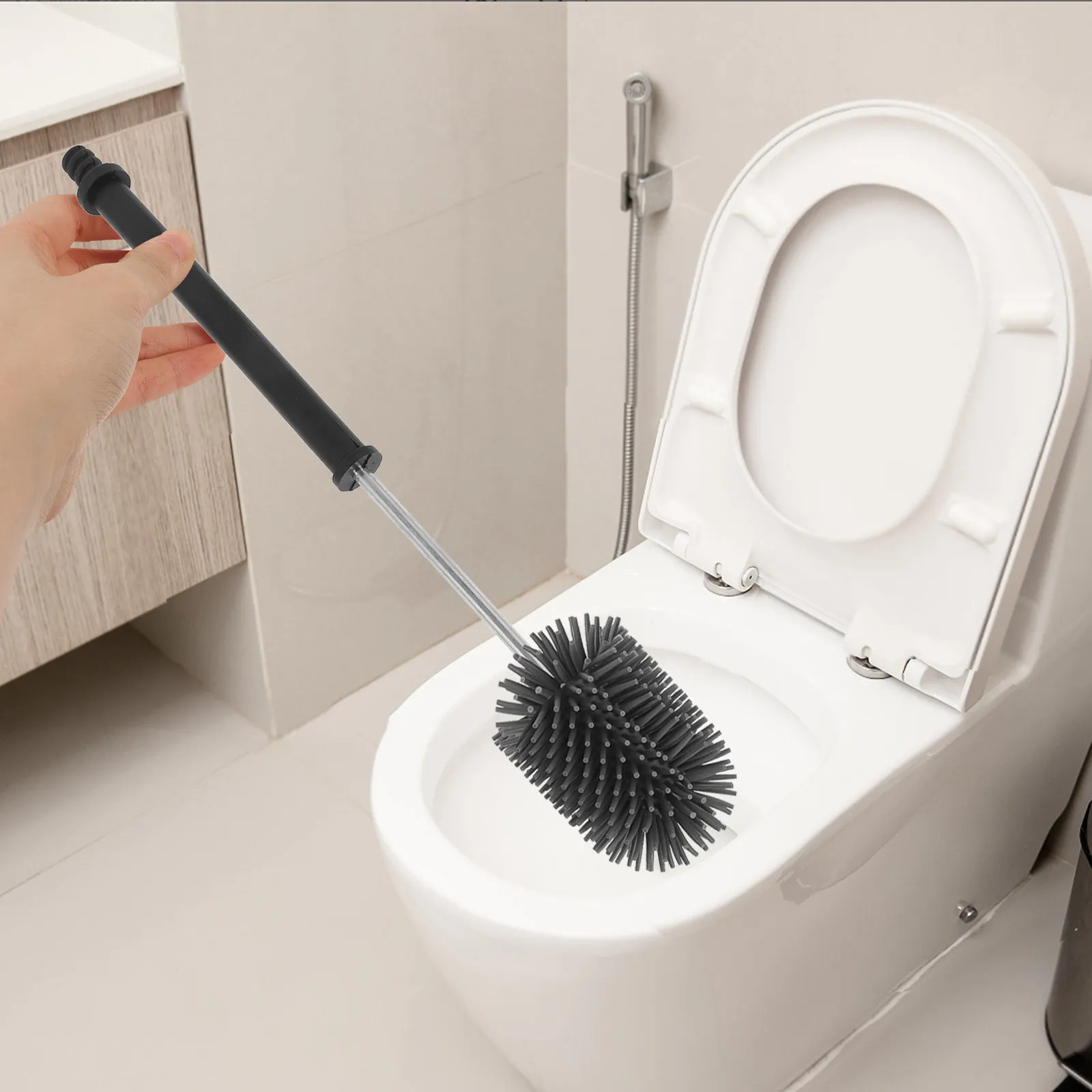 Toilet Brush Handle Replacement Attachment Heavy Duty Threaded Pole Lightweight Portable for Toilet Bowl Brush Maintenance and
Toilet Brush Handle Replacement Attachment Heavy Duty Threaded Pole Lightweight Portable for Toilet Bowl Brush Maintenance and