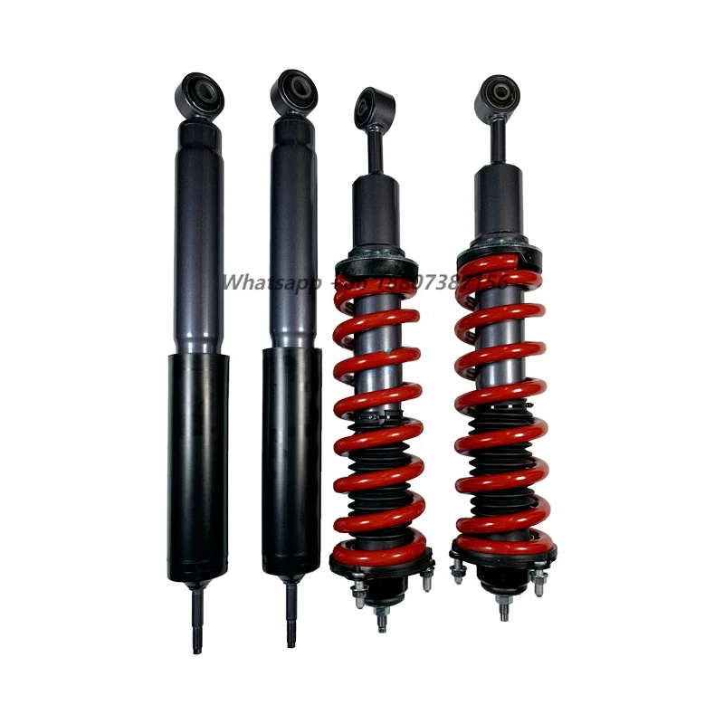 Upgraded Front and Rear Spiral Shock Absorbers for Off-road Modification Bolded and Raised by 2 Inches for Prado J150
Upgraded Front and Rear Spiral Shock Absorbers for Off-road Modification Bolded and Raised by 2 Inches for Prado J150