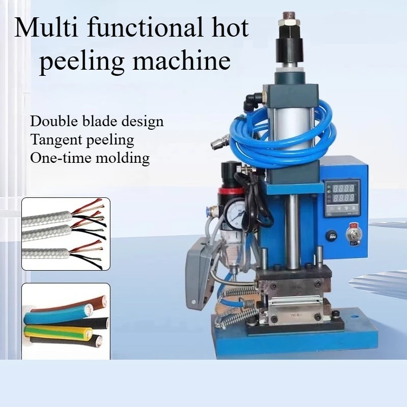 Multi functional pneumatic thermal stripping machine, cable stripping machine, automotive wiring harness, industrial maintenance
Multi functional pneumatic thermal stripping machine, cable stripping machine, automotive wiring harness, industrial maintenance