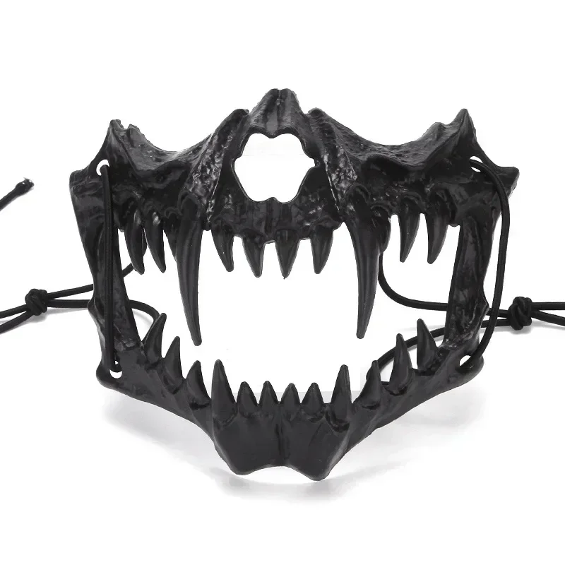 2026 Party Skull Mask Long Teeth Demon Skeleton Half Face Mask Wolf Dragon Tiger Houjuu Nue Mask Cosplay Halloween Costume Props
2026 Party Skull Mask Long Teeth Demon Skeleton Half Face Mask Wolf Dragon Tiger Houjuu Nue Mask Cosplay Halloween Costume Props