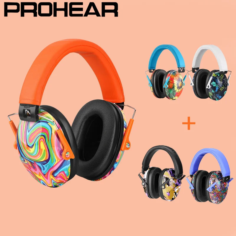 PROHEAR 2Pcs Kids Cartoon Printed Earmuffs Professional Safety Noise Cancellation Ear Protector Toddlers Hearing Protectors
PROHEAR 2Pcs Kids Cartoon Printed Earmuffs Professional Safety Noise Cancellation Ear Protector Toddlers Hearing Protectors