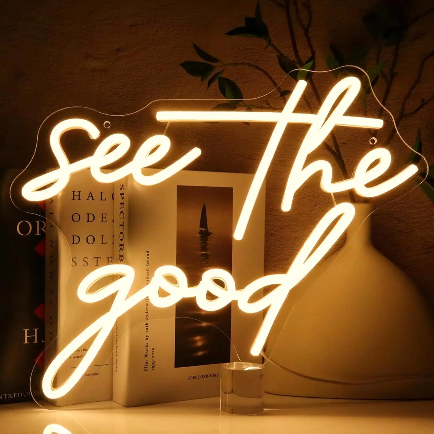 See The Good Neon Sign USB Dimmable LED Light for Wall Decor Bedroom Living Room Cafe Pub Motivational Art Decoration Gifts
See The Good Neon Sign USB Dimmable LED Light for Wall Decor Bedroom Living Room Cafe Pub Motivational Art Decoration Gifts