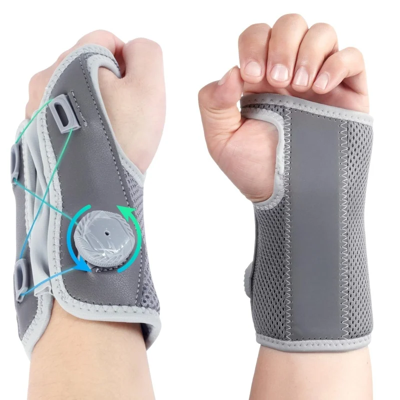 Carpal Tunnel Wrist Brace, Night Support Hand Brace with Adjustable Knob, Wrist Splint for Tendinitis Arthritis Sprains Syndrome
Carpal Tunnel Wrist Brace, Night Support Hand Brace with Adjustable Knob, Wrist Splint for Tendinitis Arthritis Sprains Syndrome