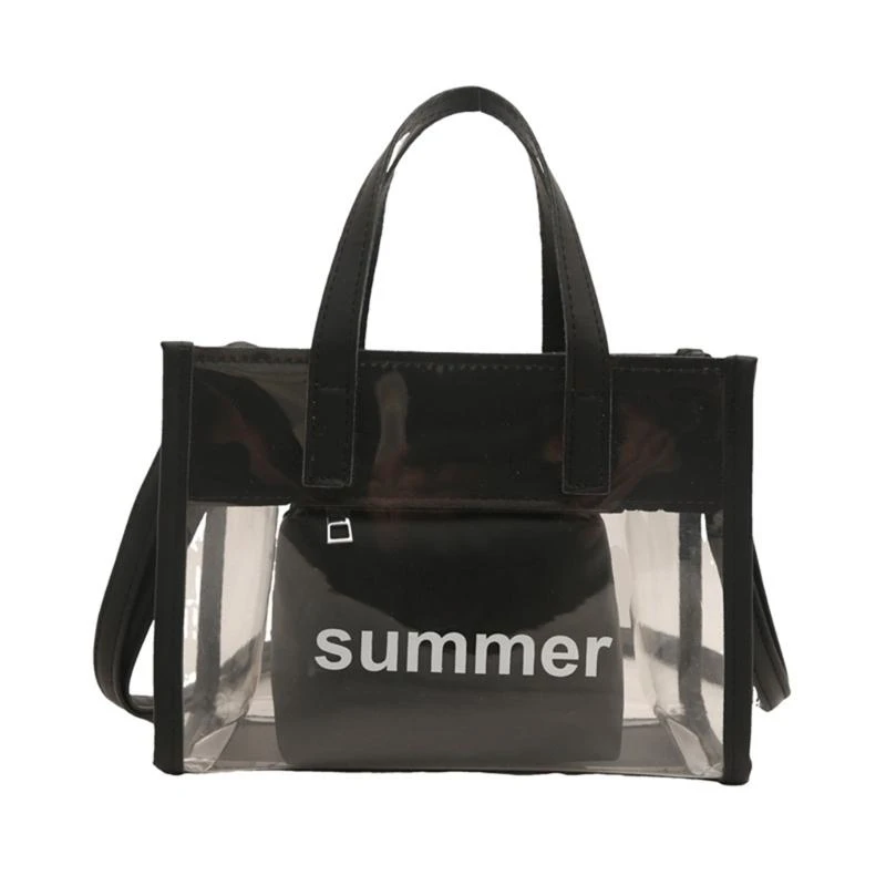 652F Clear Shoulder Bag Purse Women's 2 in 1 Transparent Crossbody Bag Clutch Jelly Handbag Fashion Handbag Purse Present
652F Clear Shoulder Bag Purse Women's 2 in 1 Transparent Crossbody Bag Clutch Jelly Handbag Fashion Handbag Purse Present
