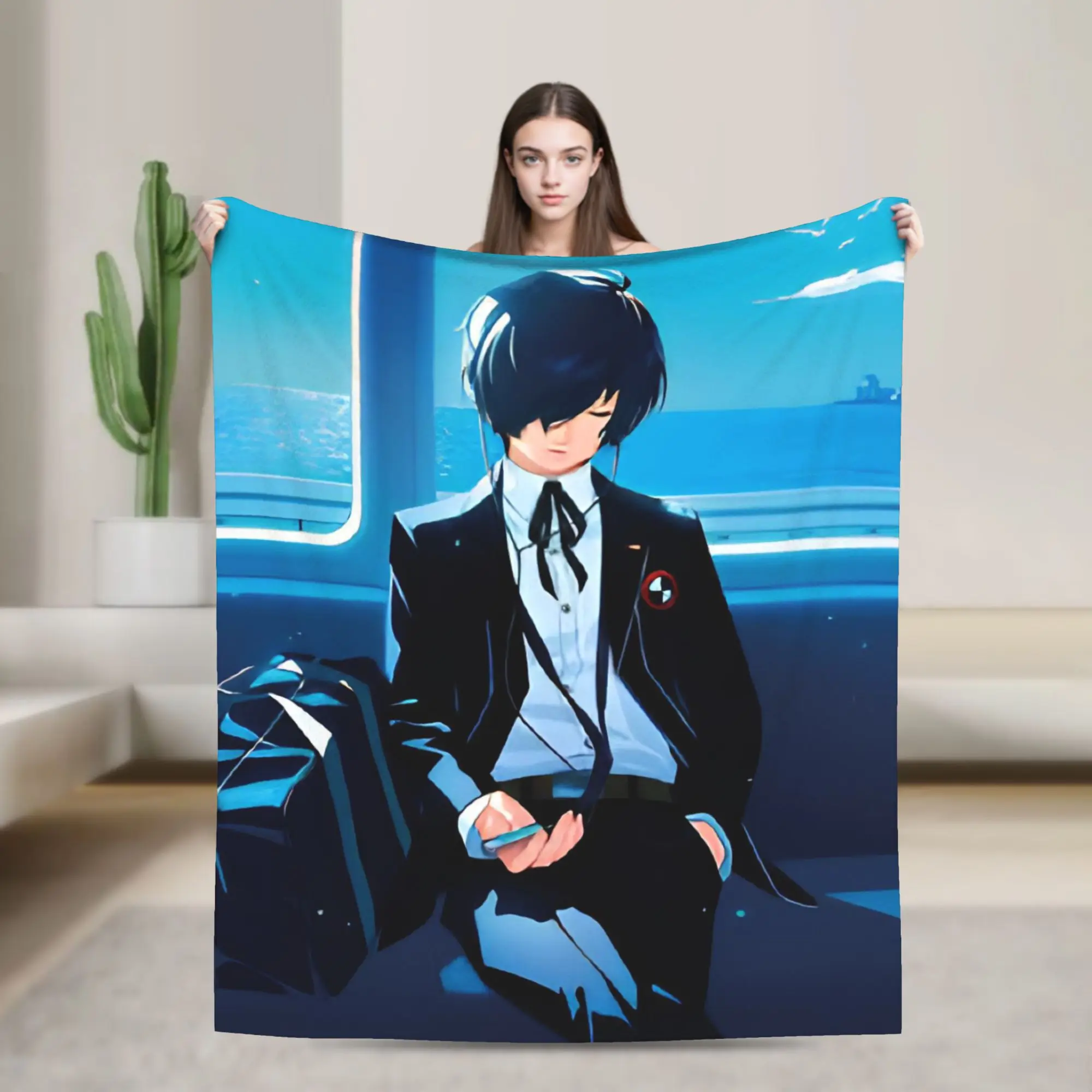 Anime P-Persona 5 Flannel Blanket Soft Durable Throw Blanket for Couch Bed Picnic Funny Bedspread Sofa Bed Cover
Anime P-Persona 5 Flannel Blanket Soft Durable Throw Blanket for Couch Bed Picnic Funny Bedspread Sofa Bed Cover