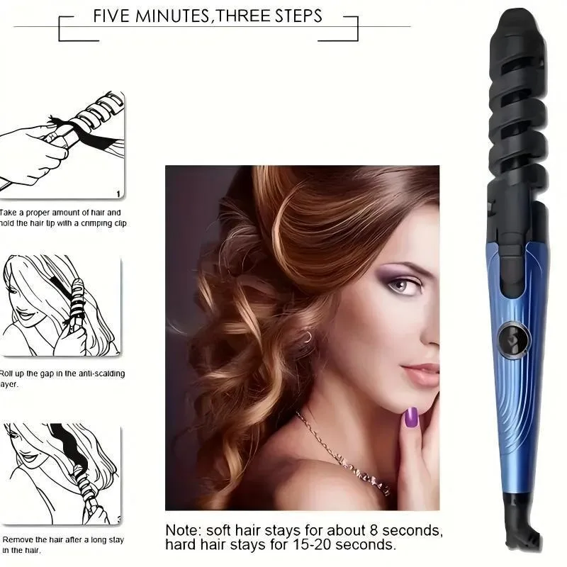 Bestselling 3-in-1 Curling Iron, Hair Straightener, Spiral Curling Iron, Comb, Electric Hair Straightener Set
Bestselling 3-in-1 Curling Iron, Hair Straightener, Spiral Curling Iron, Comb, Electric Hair Straightener Set