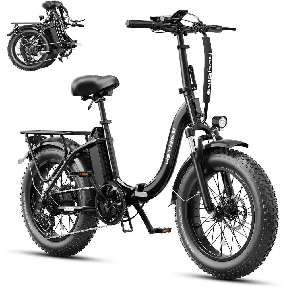 Adult Electric Bike, 20x4 Tires, 1400W Motor, 28 MPH, 600Wh Battery, Up to 65 Miles Range, Step-Thru Design
Adult Electric Bike, 20x4 Tires, 1400W Motor, 28 MPH, 600Wh Battery, Up to 65 Miles Range, Step-Thru Design
