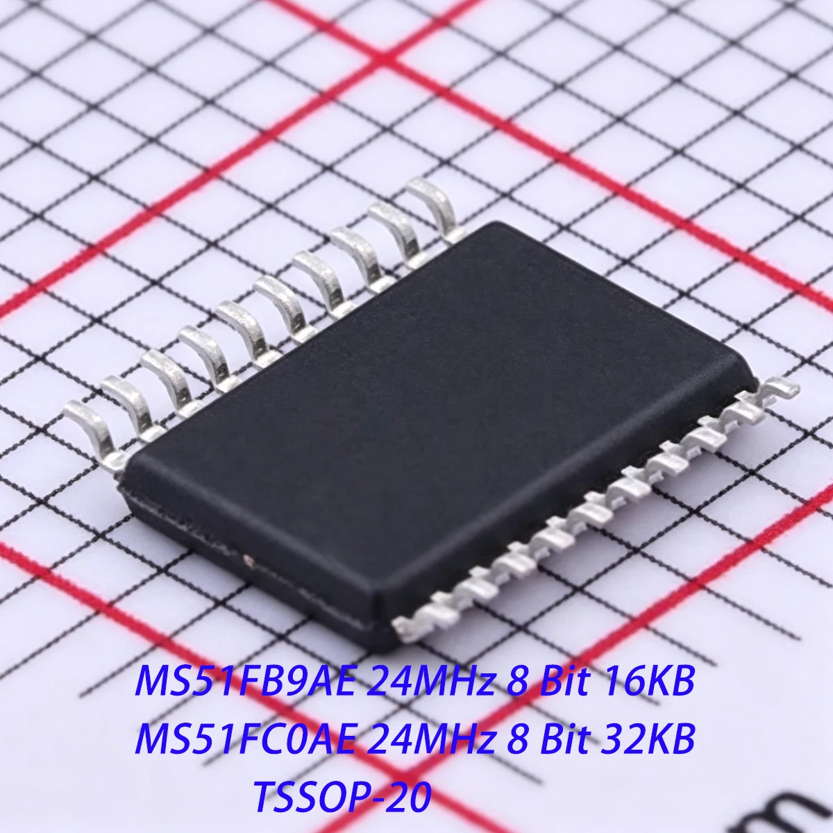 10PCS MS51FB9AE MS51FC0AE TSSOP-20 24MHz 8 Bit 16KB 32KB FLASH NEW Original MS51FB9AE MS51FC0AE
10PCS MS51FB9AE MS51FC0AE TSSOP-20 24MHz 8 Bit 16KB 32KB FLASH NEW Original MS51FB9AE MS51FC0AE