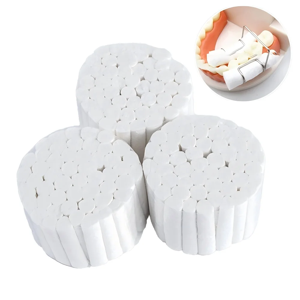 1000Pcs/Pack Dental Surgical Cotton Roll High Absorbency Hemostatic Cotton for Teeth Whitening & Oral Care Dentistry Consumables
1000Pcs/Pack Dental Surgical Cotton Roll High Absorbency Hemostatic Cotton for Teeth Whitening & Oral Care Dentistry Consumables