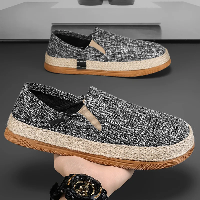 Men's Slip-on Canvas Shoes Casual Breathable Non-Slip Loafers Walking Shoes Fashion Lightweight Comfortable Sneakers for Male
Men's Slip-on Canvas Shoes Casual Breathable Non-Slip Loafers Walking Shoes Fashion Lightweight Comfortable Sneakers for Male