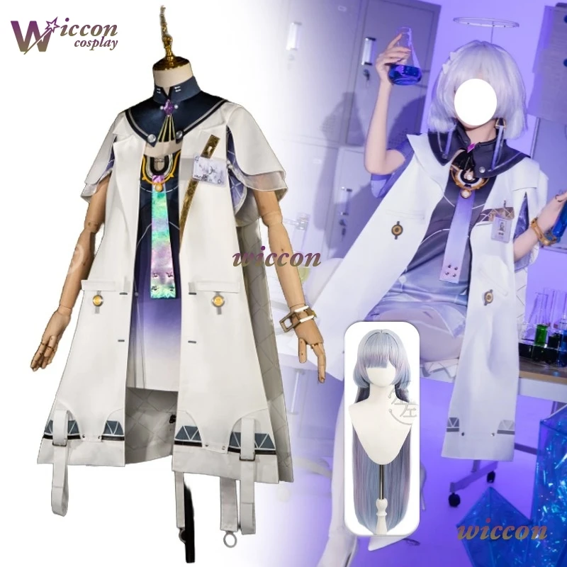 YesOK Game Wuwa Wuthering Waves Monin Cosplay Costume Monin Wig Halloween Costume Role Playing S-XL Female Role Women Dress
YesOK Game Wuwa Wuthering Waves Monin Cosplay Costume Monin Wig Halloween Costume Role Playing S-XL Female Role Women Dress