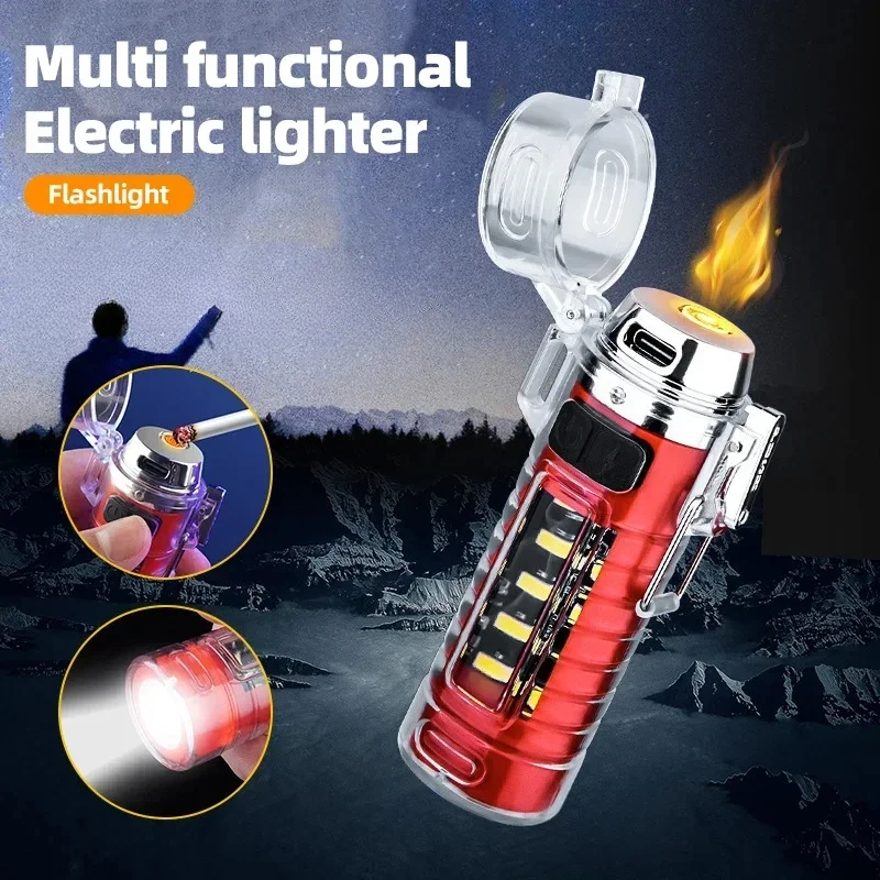 Transparent compartment rechargeable lighter Type-C rechargeable windproof cigarette lighter personalized lighter outdoor tools
Transparent compartment rechargeable lighter Type-C rechargeable windproof cigarette lighter personalized lighter outdoor tools