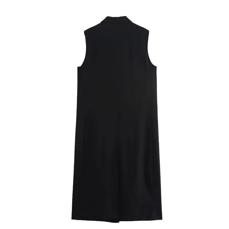 2024 Autumn Winter New Arrival Women's Faion Bla Simple Svel round Ne Vest Jiaoge 923042 Versatile Mid-Length V-...
2024 Autumn Winter New Arrival Women's Faion Bla Simple Svel round Ne Vest Jiaoge 923042 Versatile Mid-Length V-...