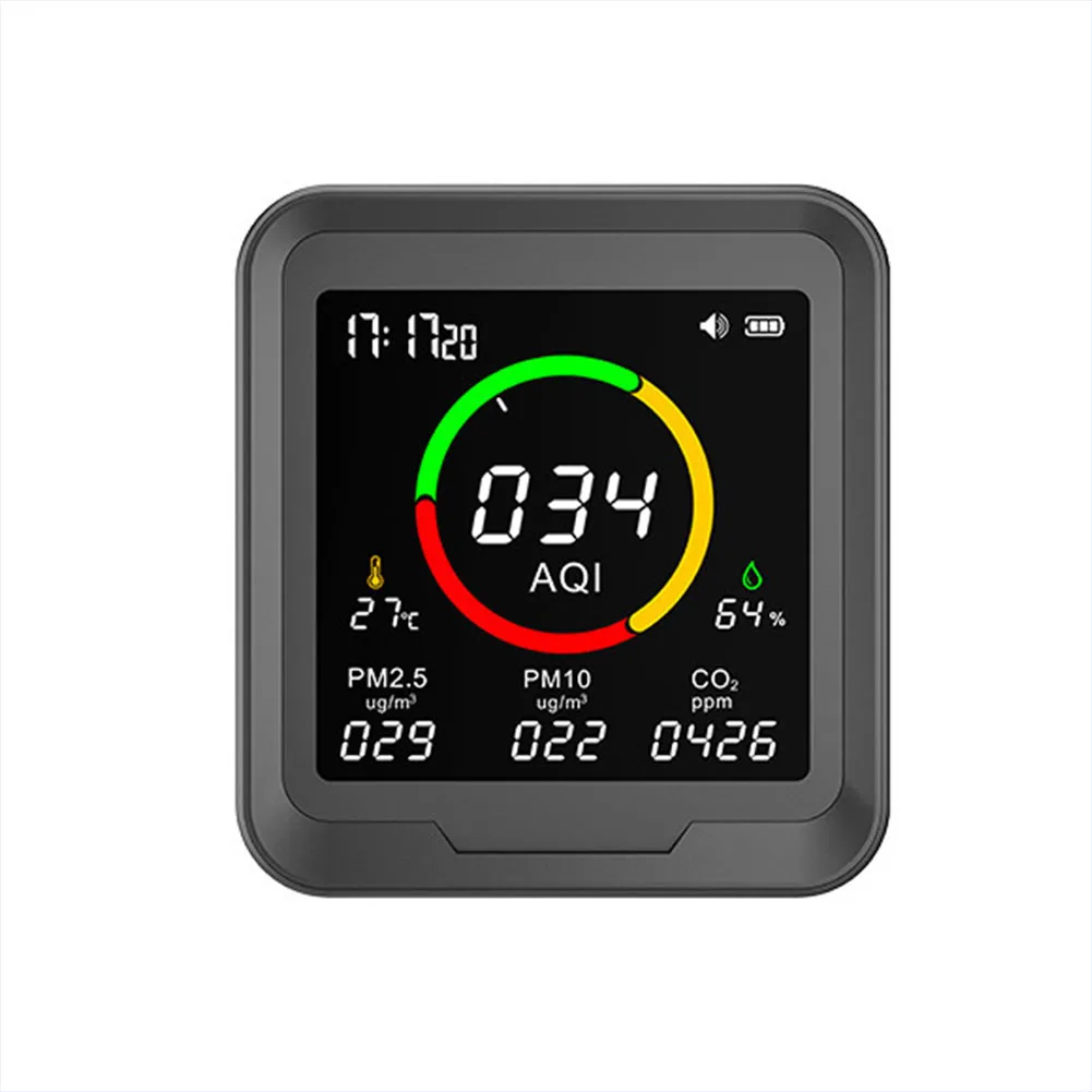 User-Friendly Experience Air Quality Monitor Home Air Quality Meter Battery 2400mAh Enhanced Monitoring Large 4.8-inch Screen
User-Friendly Experience Air Quality Monitor Home Air Quality Meter Battery 2400mAh Enhanced Monitoring Large 4.8-inch Screen